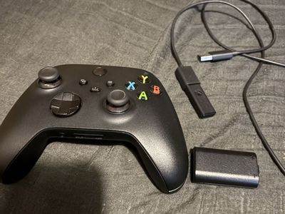Xbox series x controller with dongle