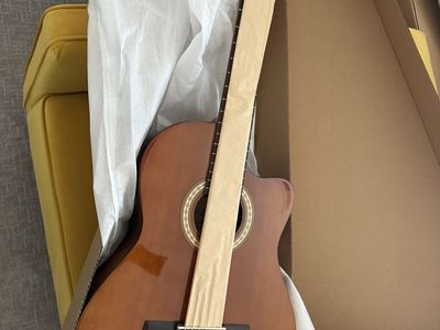 NEW IN BOX Winzz by Aileen Music AC30CE-F 39" Classical Acoustic Guitar w/ Cutaway