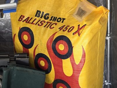 Big Shot Ballistic 450 X Archery Target Bag, Used Condition, High-Performance Stopping