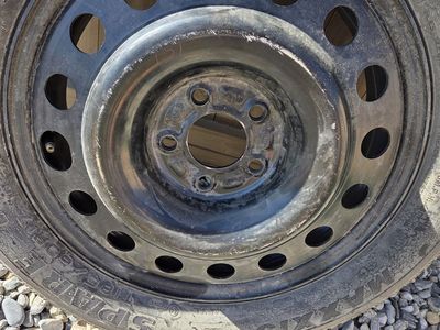 O7 Mustang spare wheel