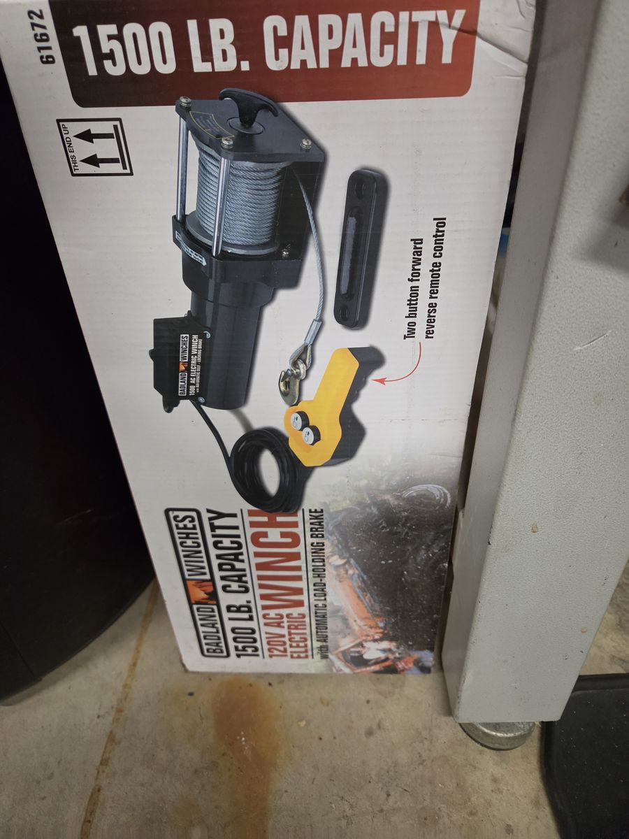 120 volt winch