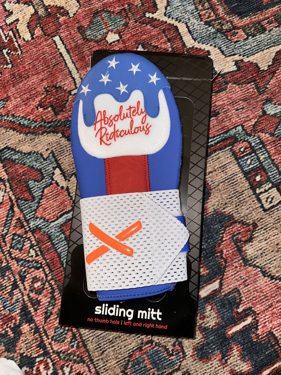 Sliding mitt