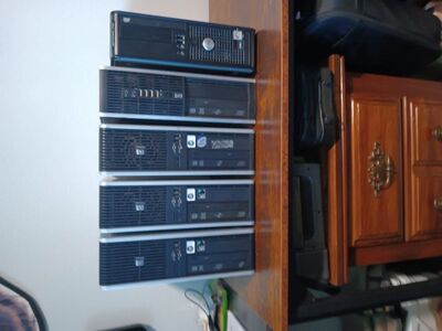 1 HP computers and one Dell computer $50 each