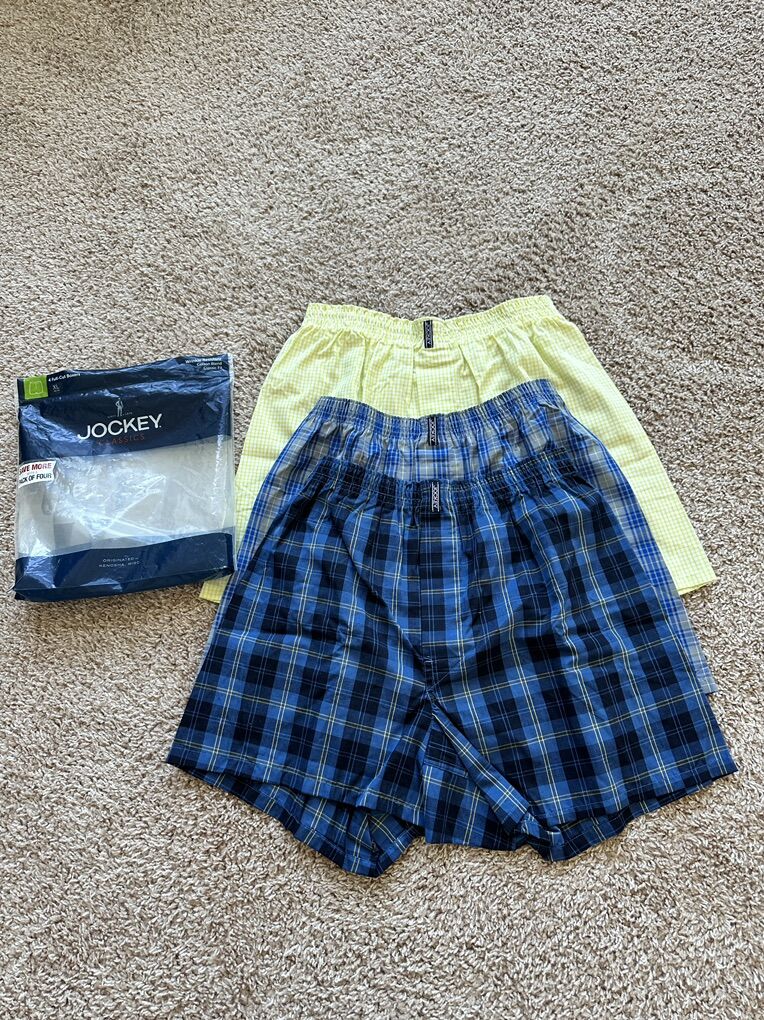 Brand New Men's Cotton Jockey Boxers Size S(28-30)