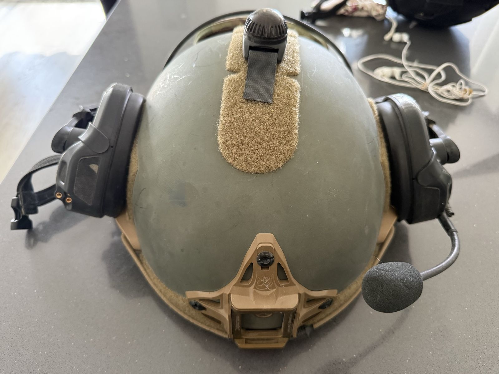 HHV Ballistic Helmet - Complete Setup