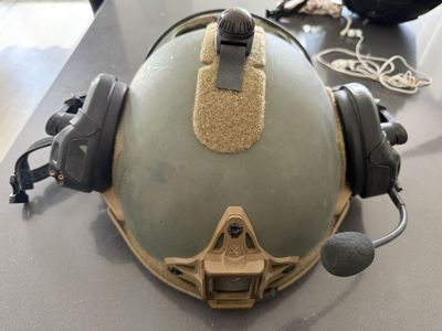 HHV Ballistic Helmet - Complete Setup