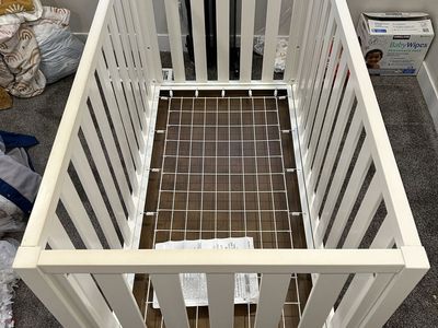 West Elm Crib/Toddler Bed + Drawers