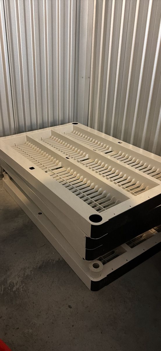 5-Tier Plastic Shelving - HDX - 36”x24”x72” height