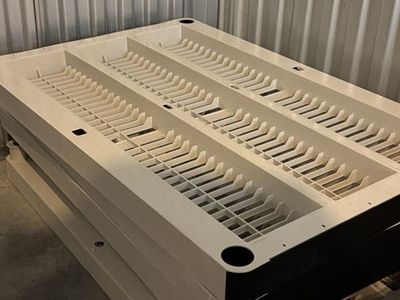 5-Tier Plastic Shelving - HDX - 36”x24”x72” height