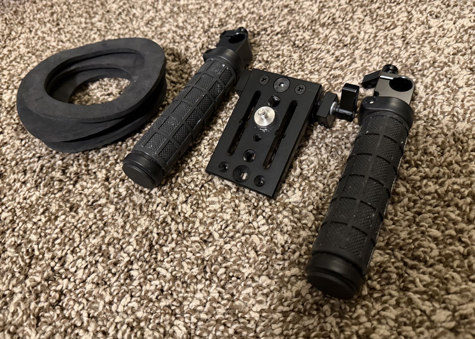 SmallRig Mounting Plate and Handles With Extras