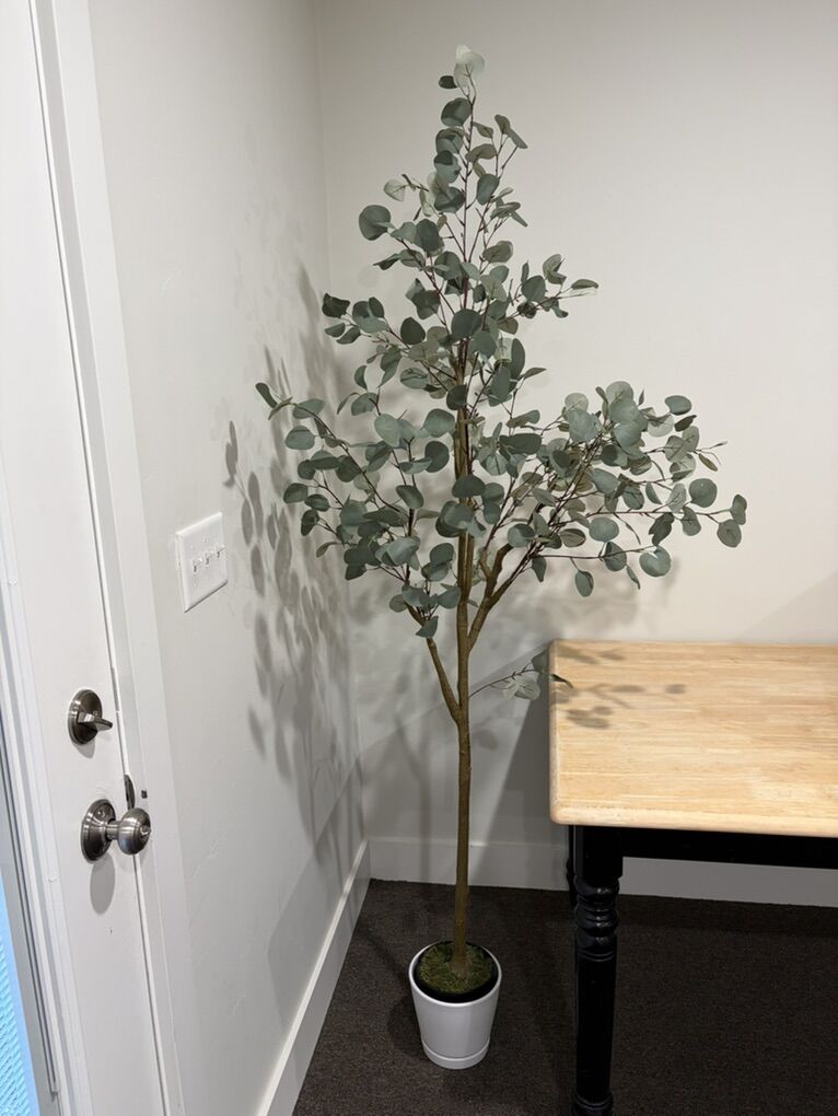 6ft Articficial Eucalyptus Tree