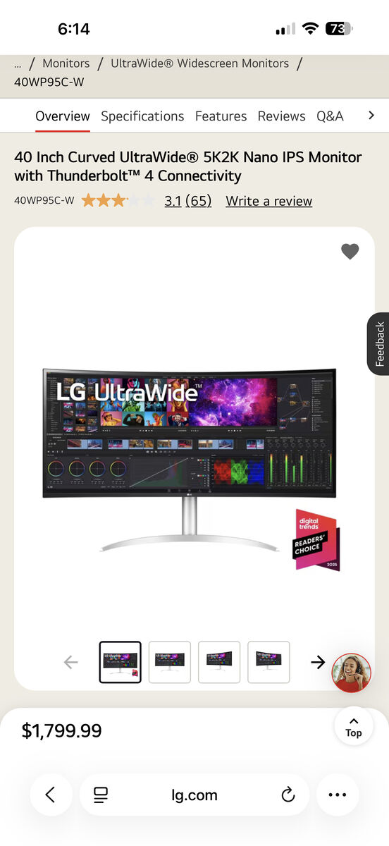 40 Curved Ultrawide IPS 5k 2k Monitor Gaming