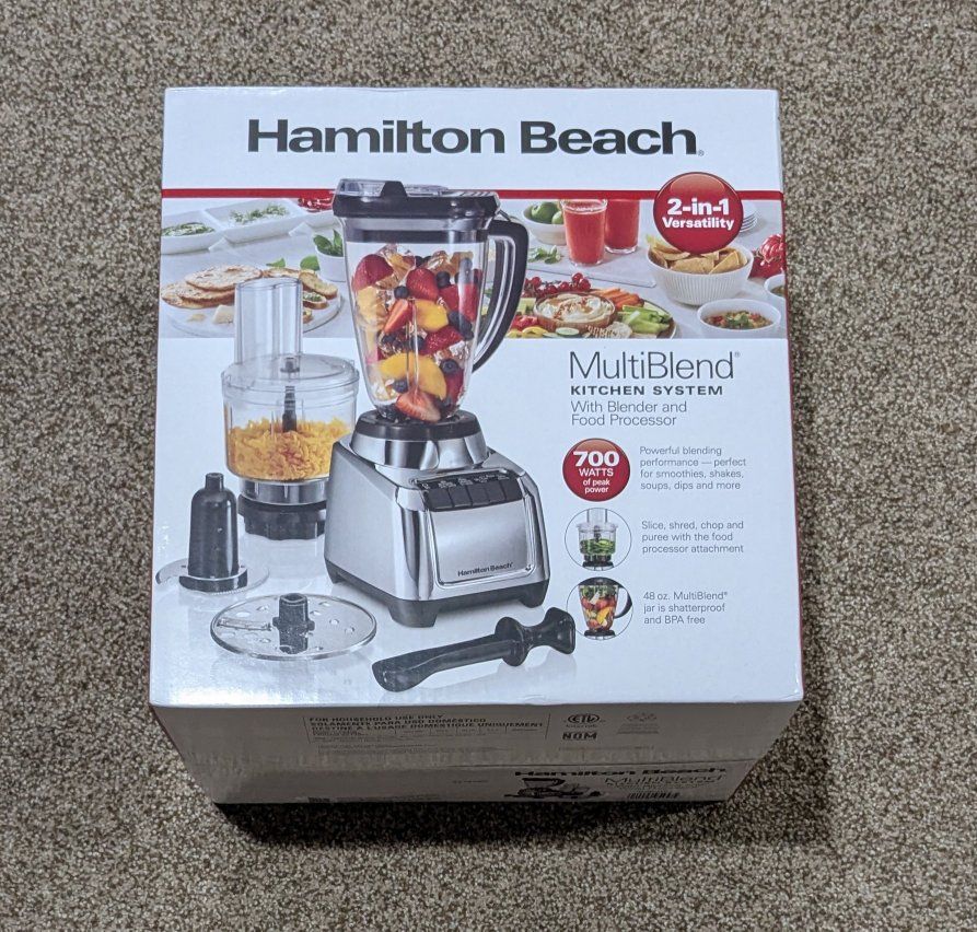 NEW Hamilton Beach Blender and Food Processor