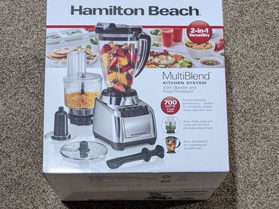 NEW Hamilton Beach Blender and Food Processor