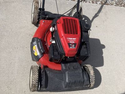 Troy Built TB230 self-propelled lawnmower