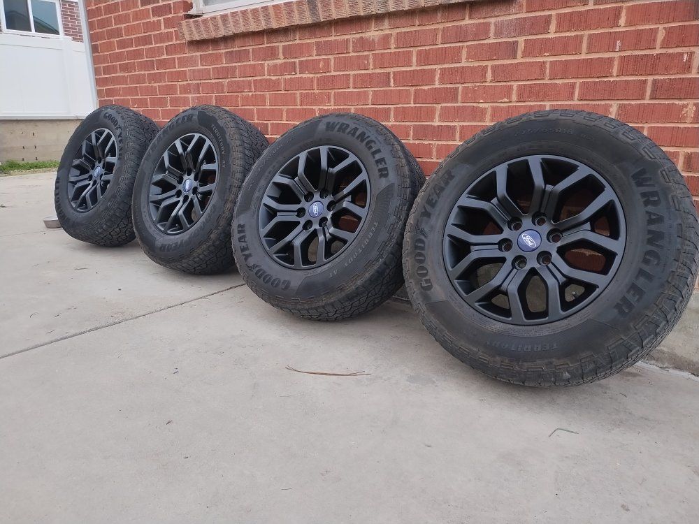 18" F150 Tremor wheels and tires