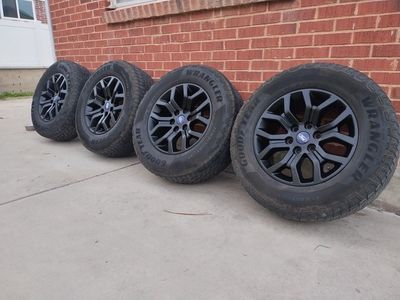 18" F150 Tremor wheels and tires