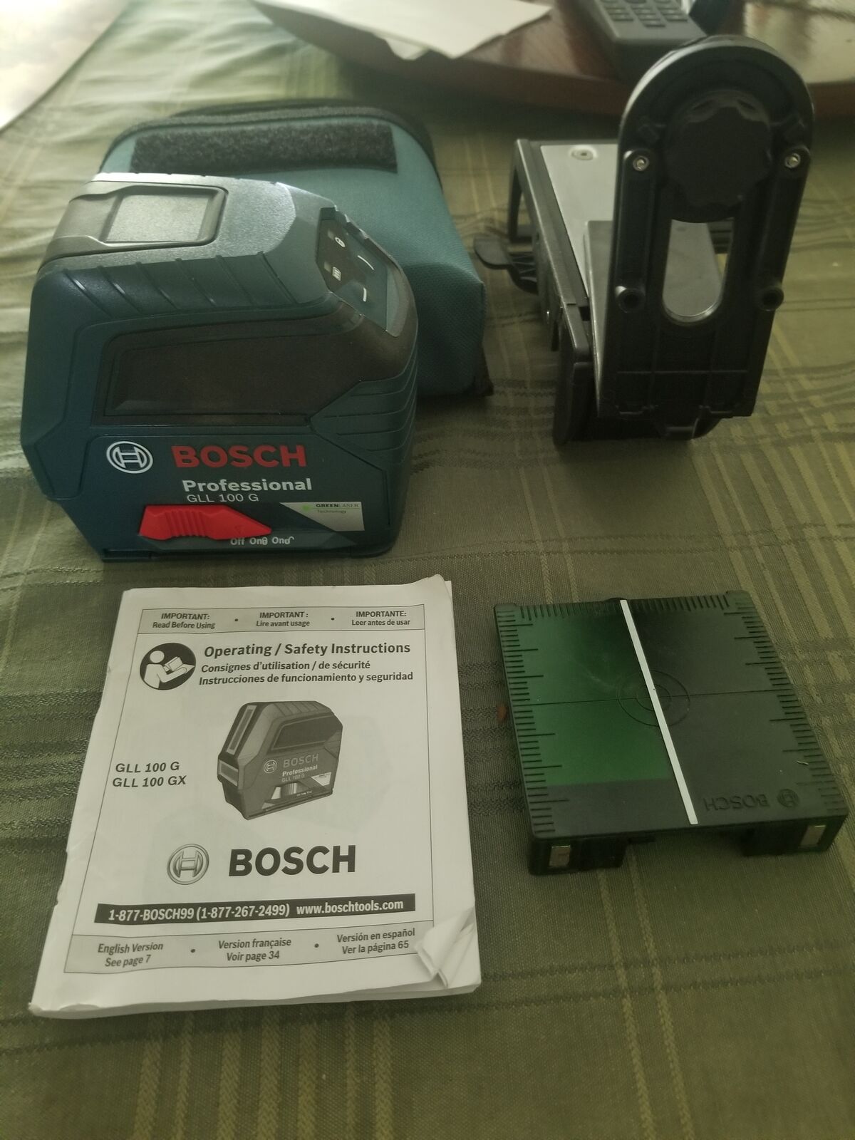 Bosch 100 ft laser