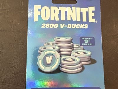 Fortnite 2800 V-Bucks Gift Card - Supports PlayStation, Xbox, Switch, PC, Mobile