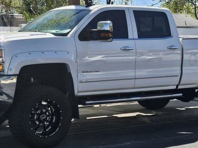 Chevrolet Silverado 3500 HD LTZ Z71 Duramax White Crew Cab Truck 2015
