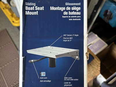 Sliding Boat seat mount