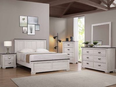 NEW Queen 6 PIECE BEDROOM SET -NEW IN BOX