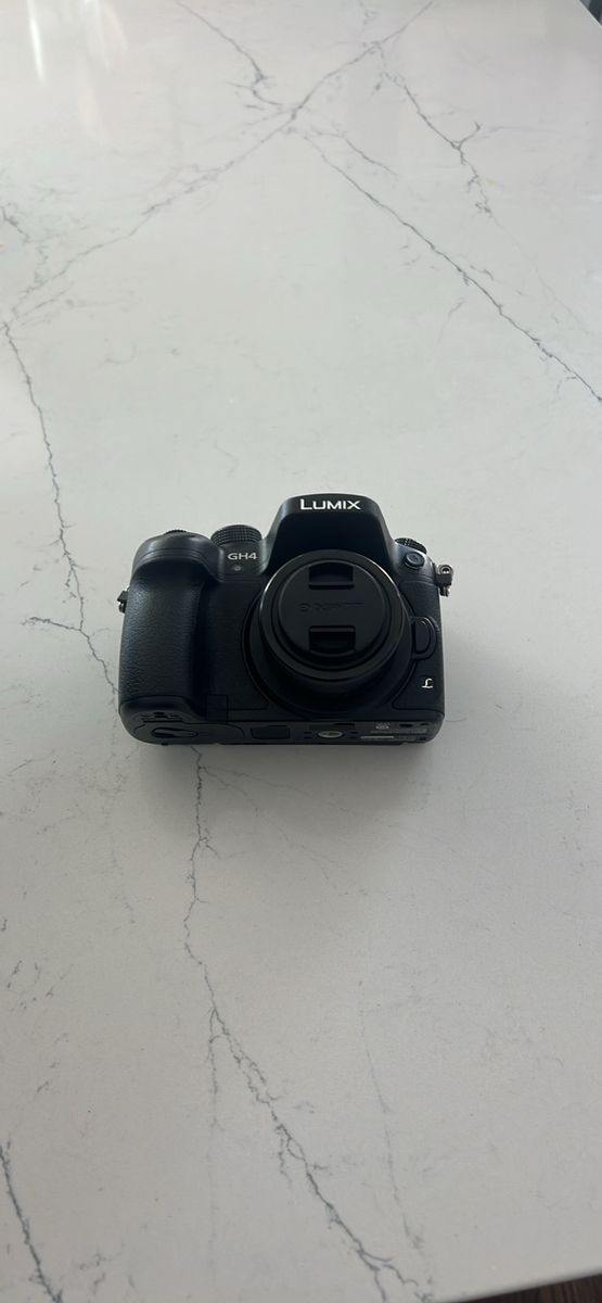 Panasonic gh4 camera with lumix lens