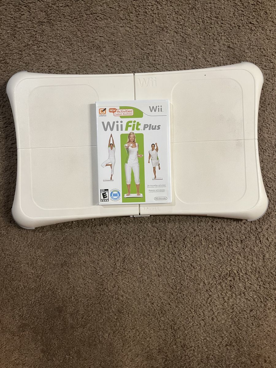 Wii Fit Board And Game