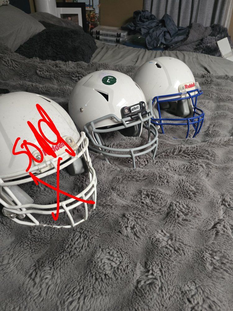 football helmets 40$ each