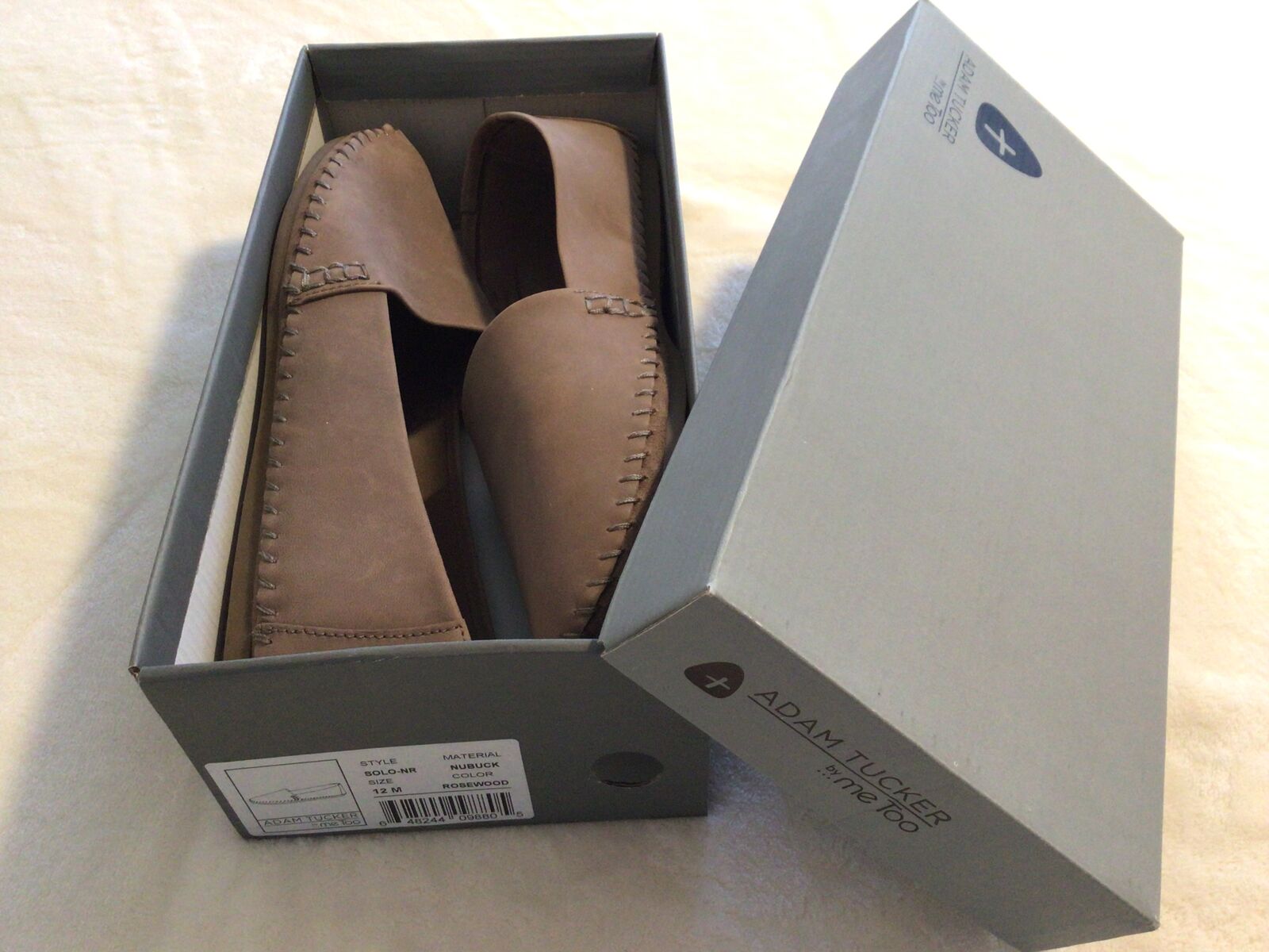 ADAM TUCKER by me Too casual flat shoes nubuck Womens 12 NEW exc