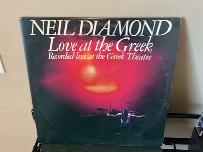 Neil Diamond Love at the Greek Vinyl Record Album Live at the Greek Theatre
