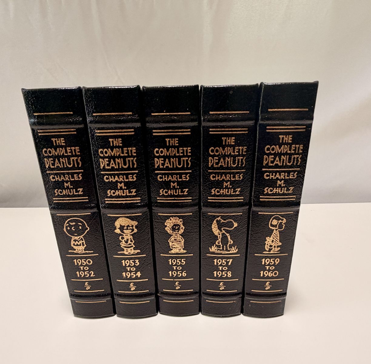 Easton Press Edition of Various Peanuts Books
