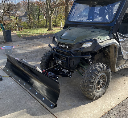 Complete Honda Pioneer 1000 Plow Kit
