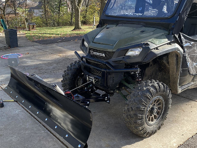 Complete Honda Pioneer 1000 Plow Kit