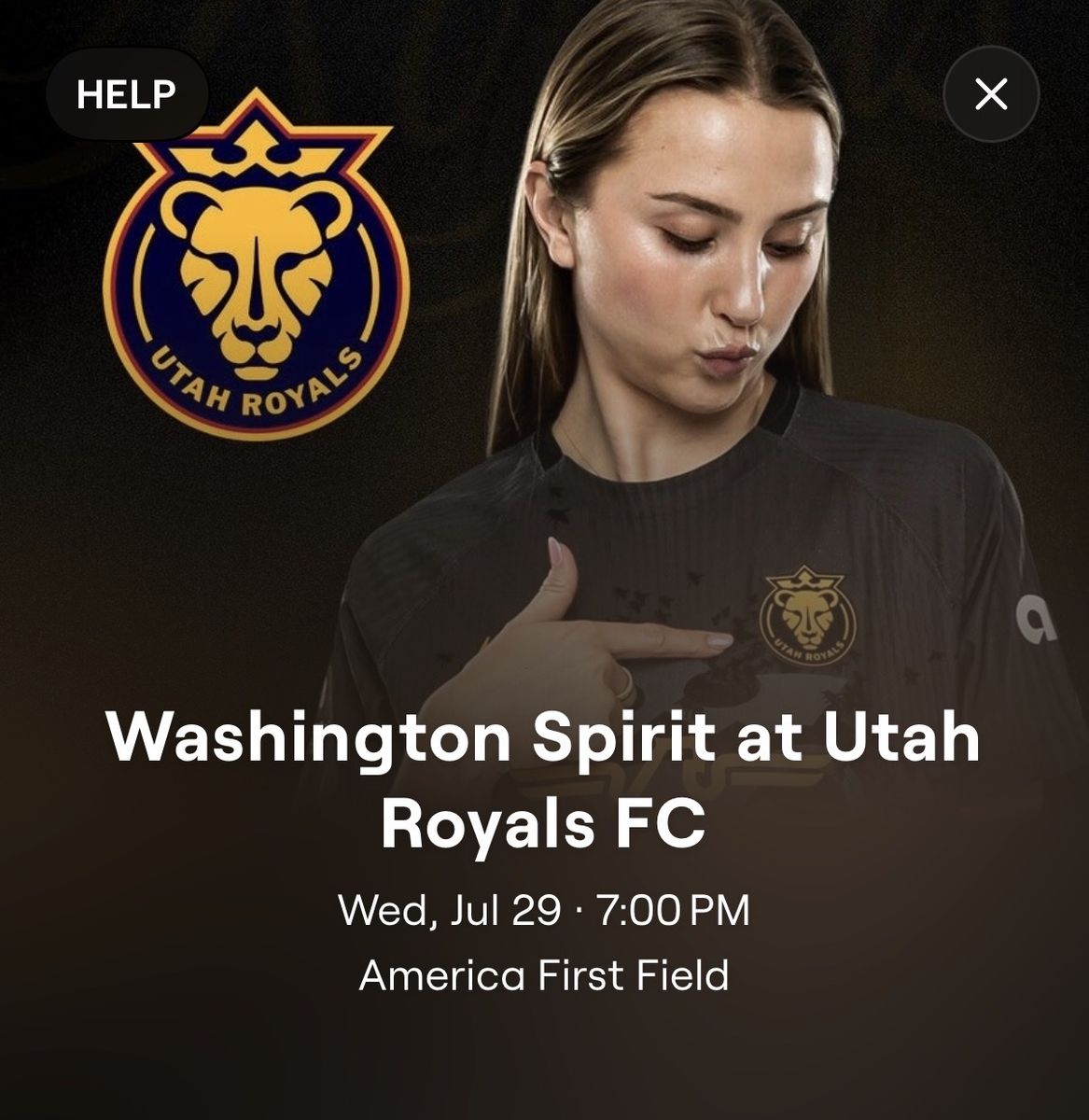 Utah Royals FC vs. Washington Spirit Tickets