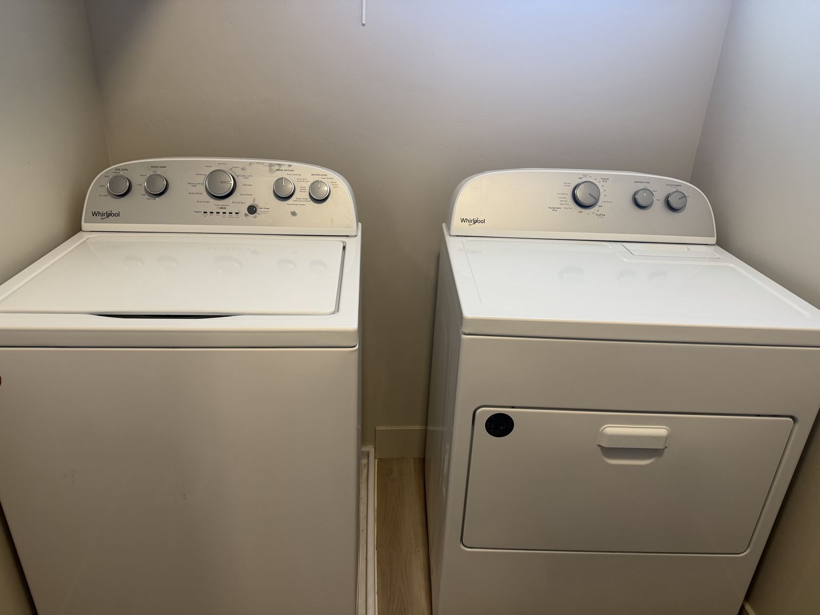 Whirlpool  Washer & Dryer Set