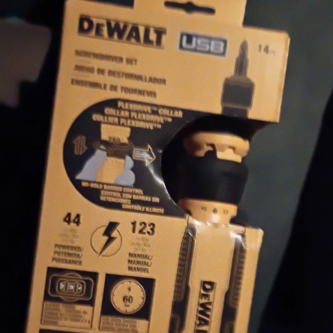 Dewalt USB Screwdriver Set
