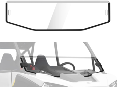 Half Windshield for 2024 Polaris RZR XP 1000, Polycarbonate UTV Front Clear for Polaris RZR XP 1000 / XP 4 1000 2024 and newer.