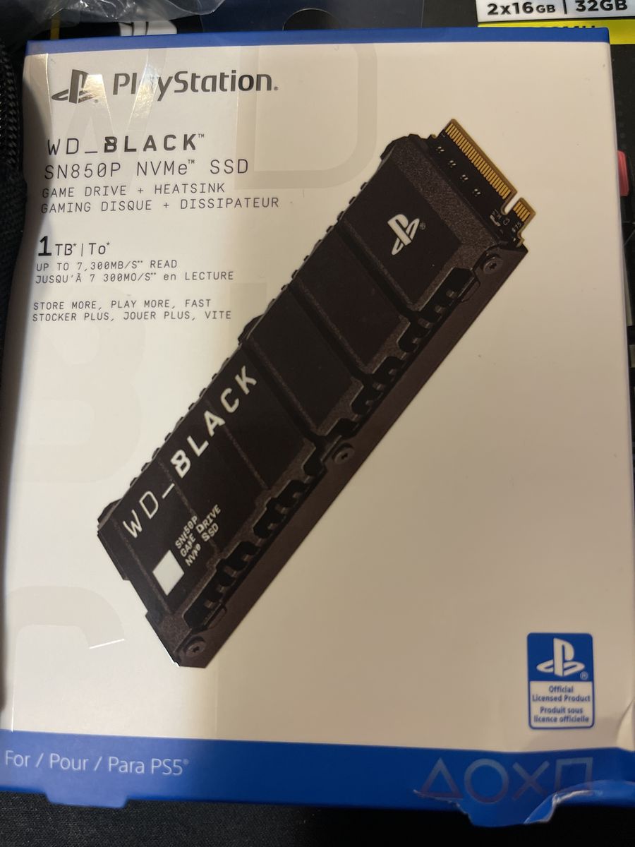 WD Black SN850P 1tb Nvme Ssd Ps5 New
