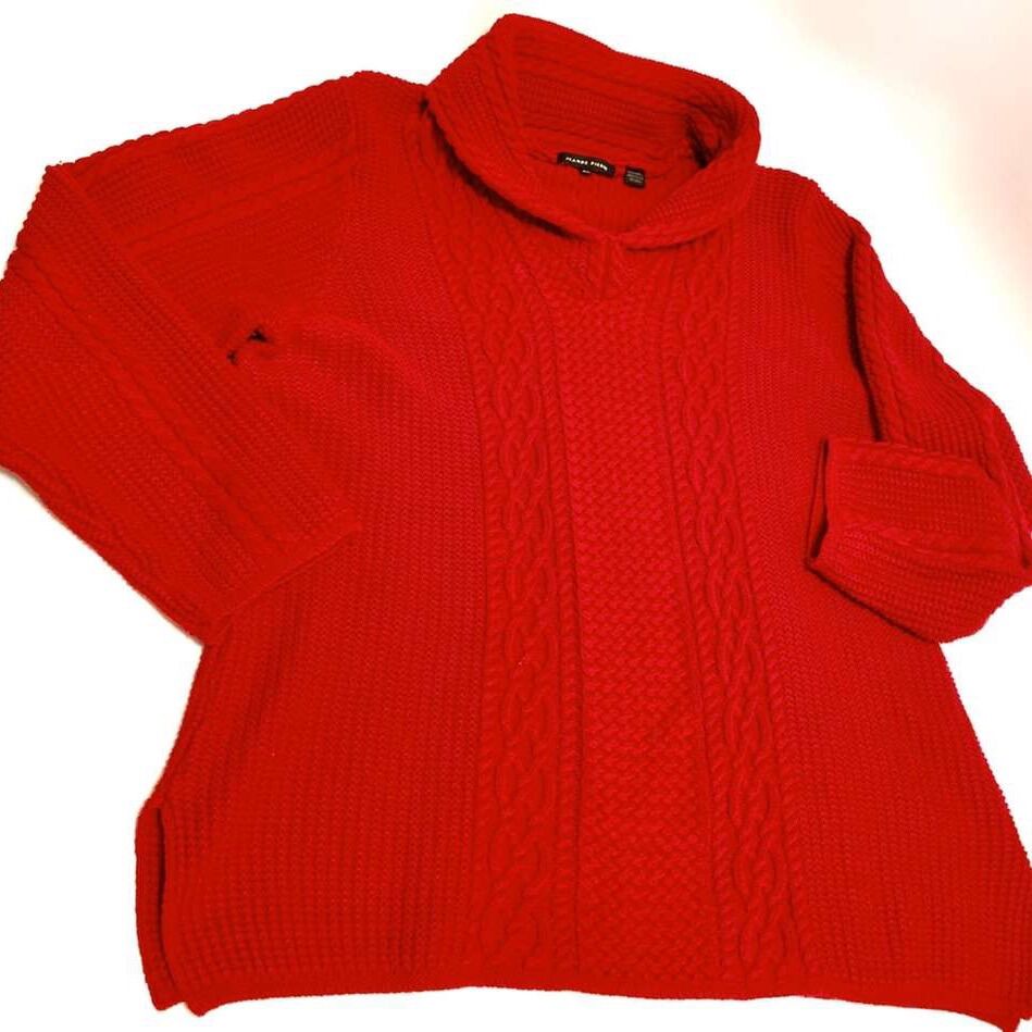 Women’s XL Cotton Fisherman Style Sweater