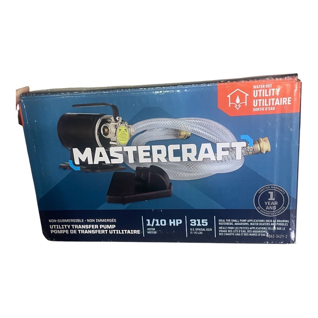 Mastercraft Utility Water Transfer Pump