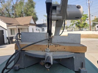 Vintage Compound Miter Saw - Corded Electric Power Tool