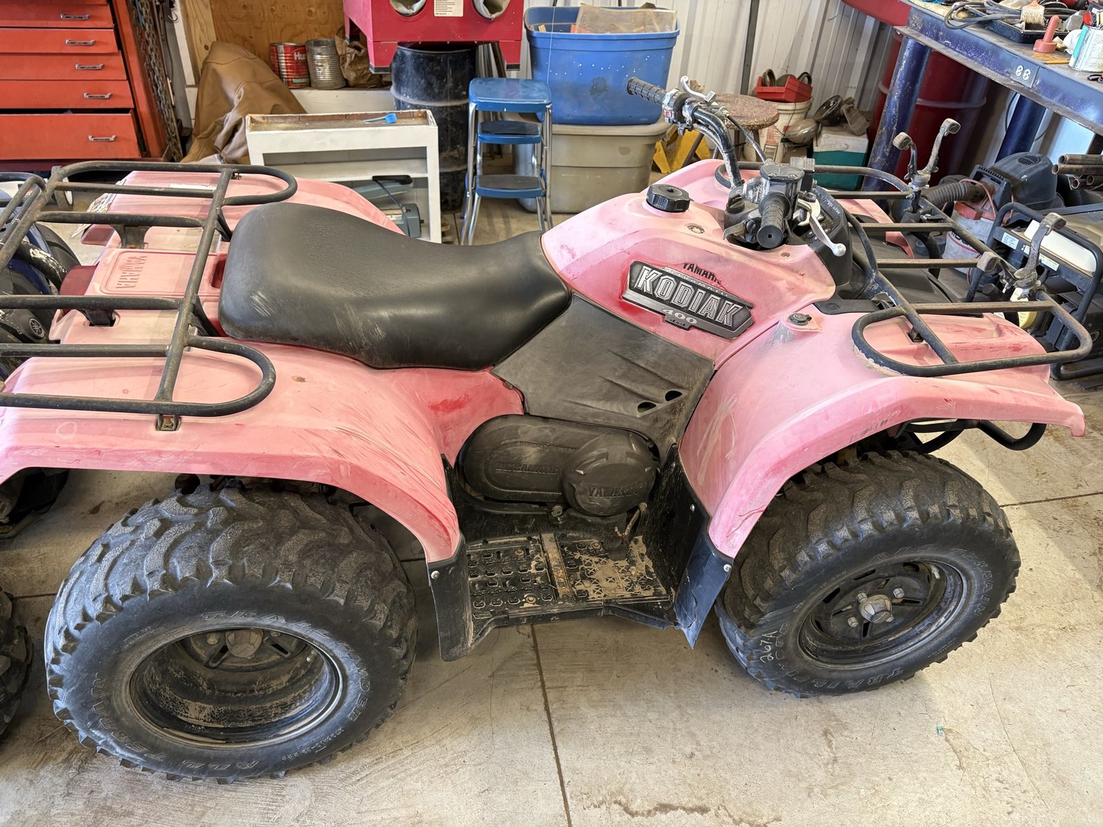 Yamaha Kodiak 400 ATV 4x4 Quad