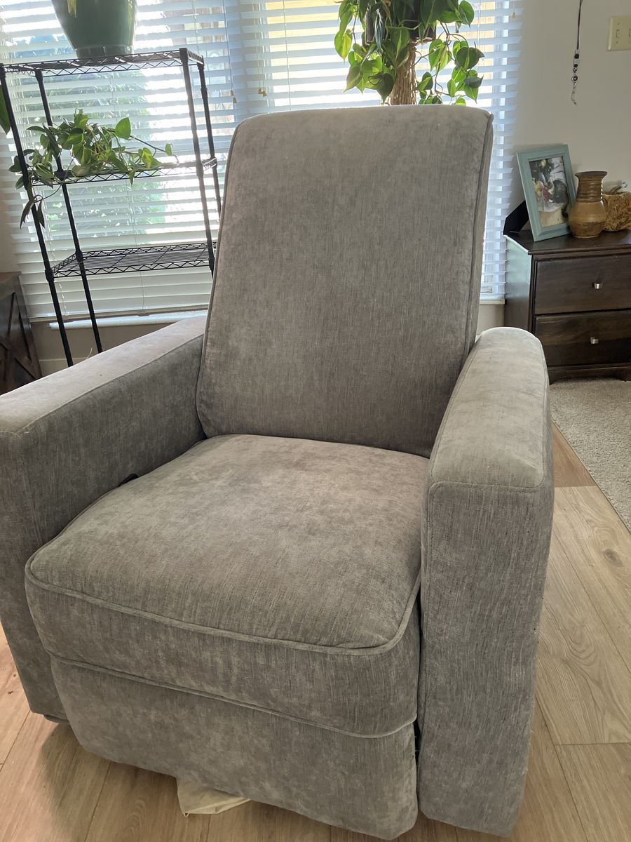 Grey Reclining Chair