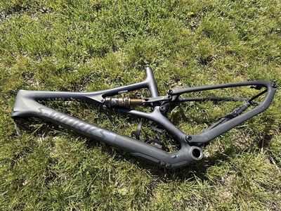 Specialized s-works stumpjumper frame w/ Fox factory 36 from forks.