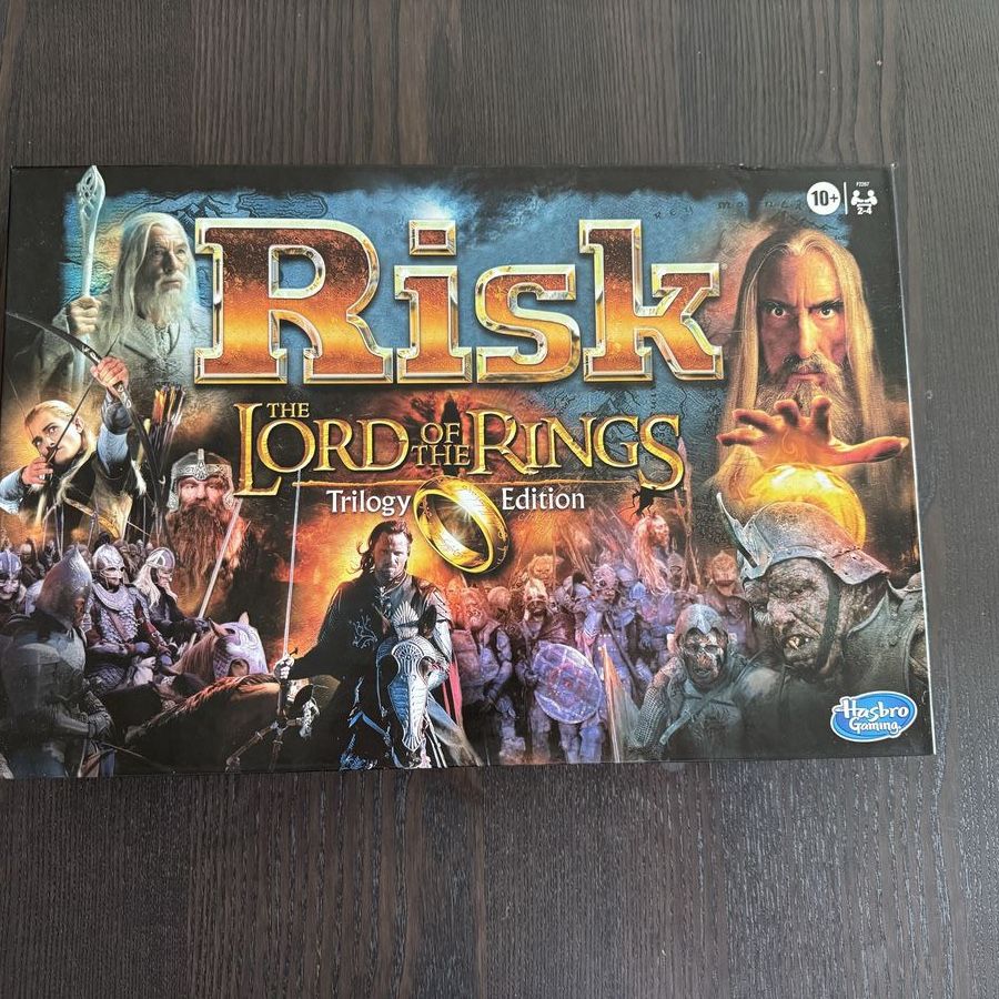Risk lord of the rings board game