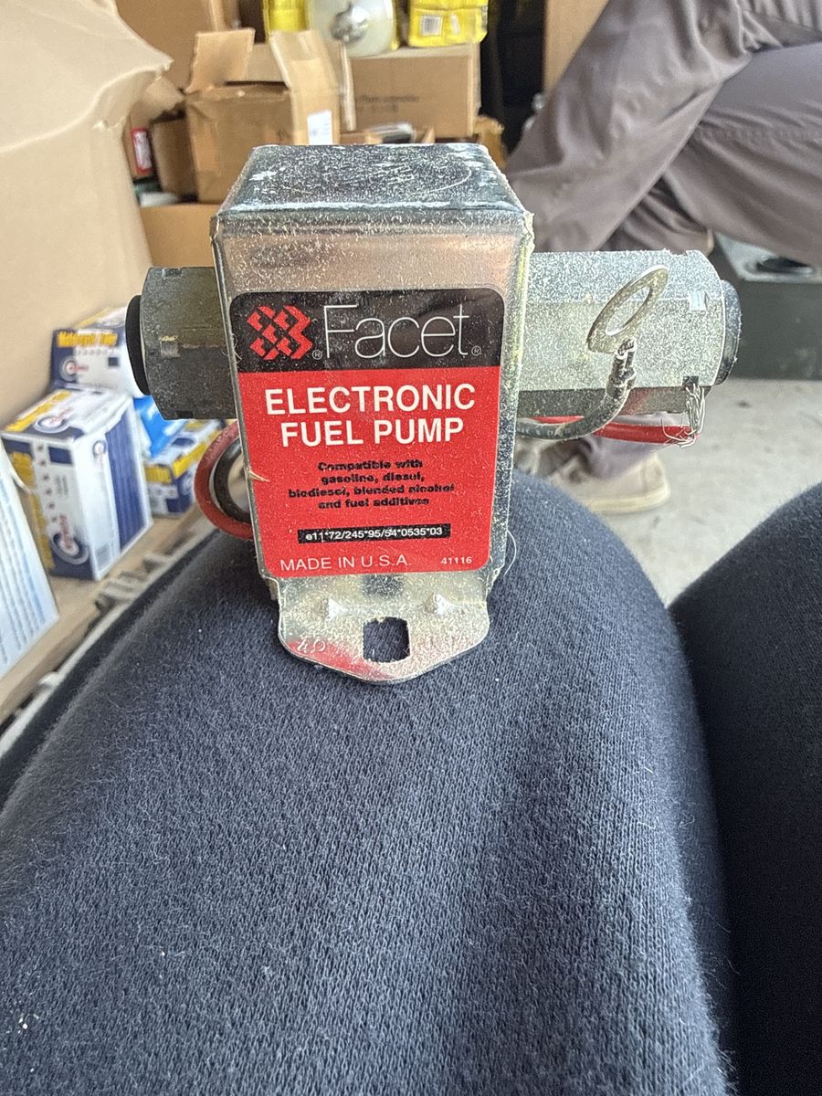 Facet solid State Electronic Fuel Pump