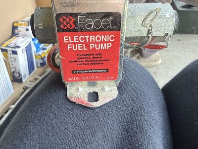 Facet solid State Electronic Fuel Pump