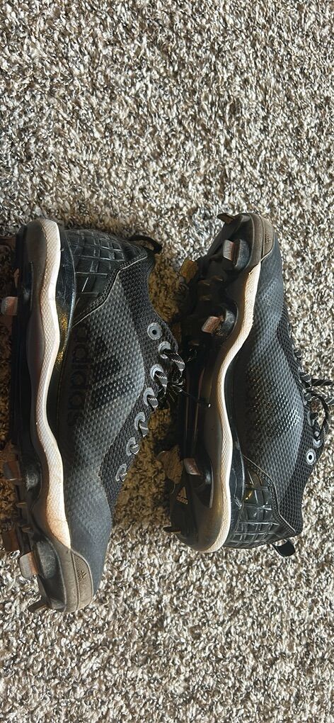 Adidas metal Baseball Cleats Mens 8.5