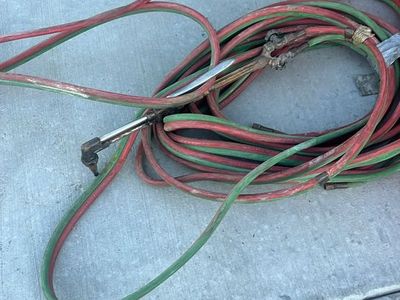 welding lead with Victor torch